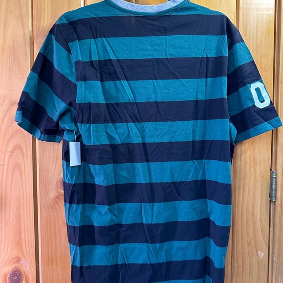 Harry Potter Slytherin Striped Ringer Tee with Crest Medium NWT - Picture 15 of 16